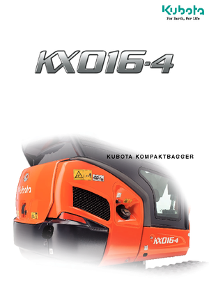 Мини екскаватори Kubota KX016-4 G