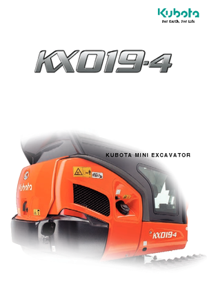 Мини екскаватори Kubota KX019-4 GL