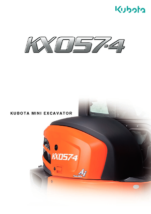 Мини екскаватори Kubota KX057-4