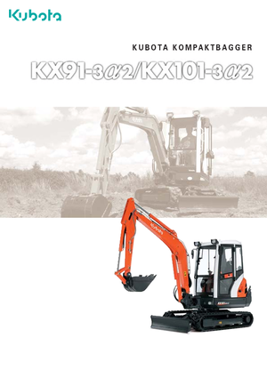 Мини екскаватори Kubota KX101-3α2