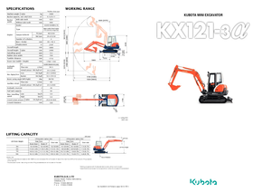 Мини екскаватори Kubota KX101-3α2