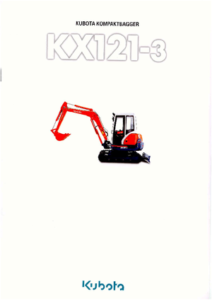 Мини екскаватори Kubota KX121-3 GL