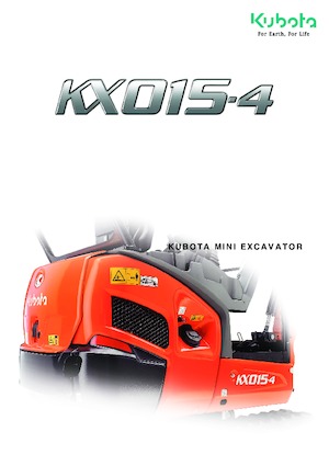 Мини екскаватори Kubota KX015-4