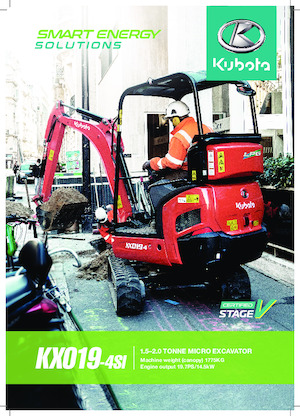 Мини екскаватори Kubota KX019-4 SI