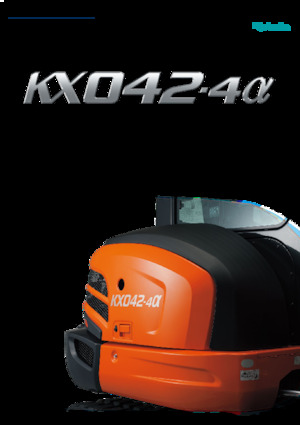 Мини екскаватори Kubota KX042-4a
