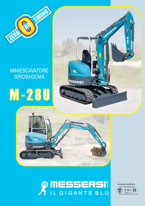 Мини екскаватори Messersi M 28 U