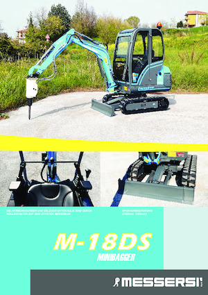 Мини екскаватори Messersi M18DS