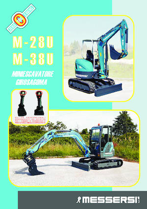 Мини екскаватори Messersi M38U