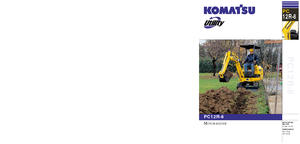 Мини екскаватори Komatsu PC12R-8