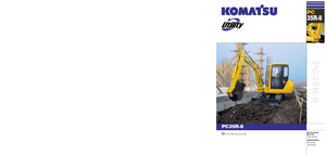 Мини екскаватори Komatsu PC35R-8