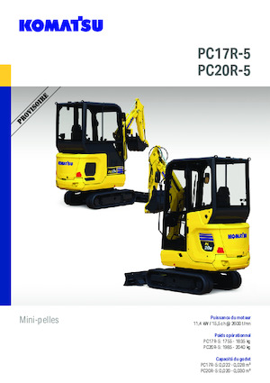 Мини екскаватори Komatsu PC20R-5