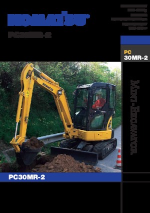 Мини екскаватори Komatsu PC30MR-2