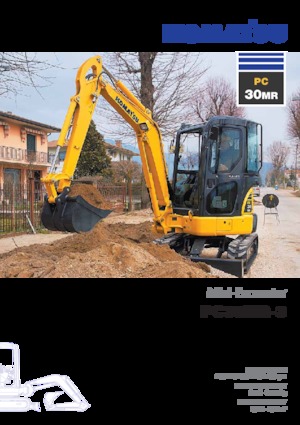 Мини екскаватори Komatsu PC30-6