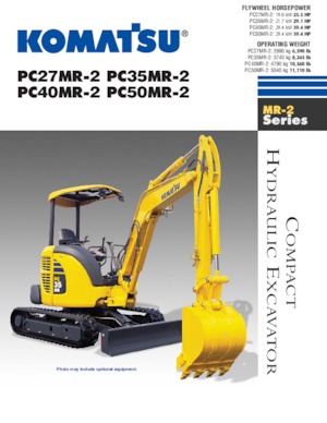 Мини екскаватори Komatsu PC50MR-2