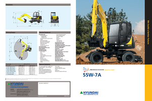 Мини екскаватори Hyundai R 55 W 7 A