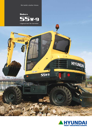 Мини екскаватори Hyundai R 55 W-9