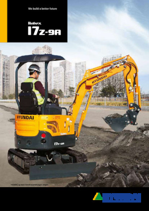 Мини екскаватори Hyundai R17Z-9A
