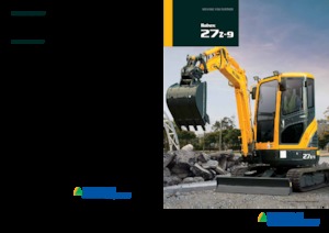 Мини екскаватори Hyundai R27Z-9