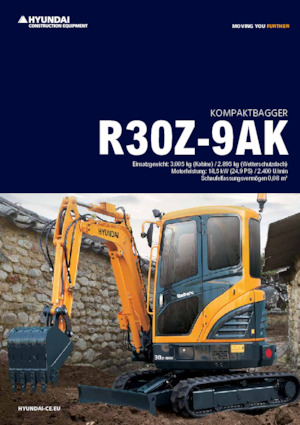Мини екскаватори Hyundai R30Z-9AK