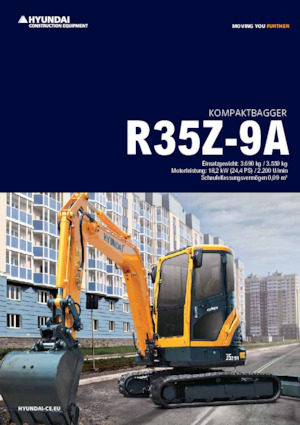 Мини екскаватори Hyundai R35Z-9A