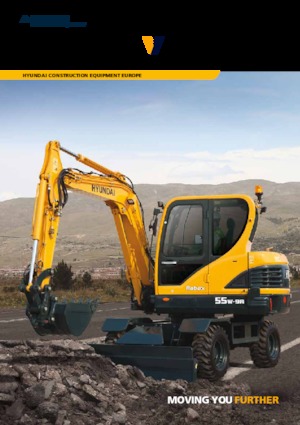 Мини екскаватори Hyundai R55W-9A