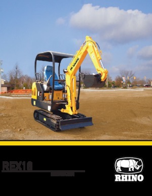Мини екскаватори RHINO REX18