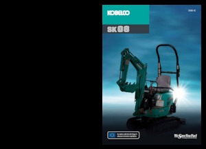 Мини екскаватори Kobelco SK 08 1E