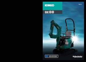 Мини екскаватори Kobelco SK 08 1E