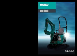 Мини екскаватори Kobelco SK 08