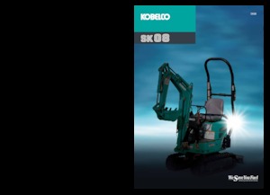 Мини екскаватори Kobelco SK 08