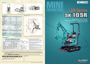 Мини екскаватори Kobelco SK 10 SR 2