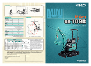 Мини екскаватори Kobelco SK 10 SR 2