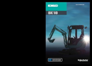 Мини екскаватори Kobelco SK 18 1E