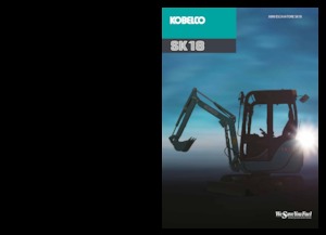 Мини екскаватори Kobelco SK 18