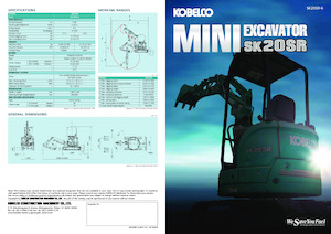 Мини екскаватори Kobelco SK 20 SR 6