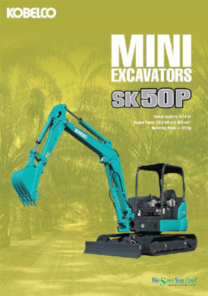 Мини екскаватори Kobelco SK 50 P 6