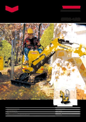 Мини екскаватори Yanmar SV 08-1 AS