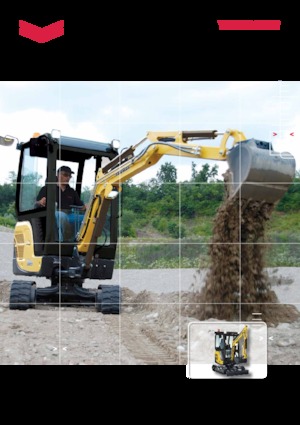 Мини екскаватори Yanmar SV 18 CR