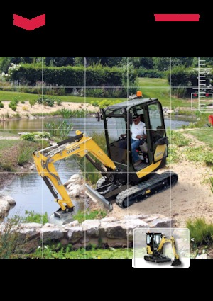 Мини екскаватори Yanmar SV 22 CR