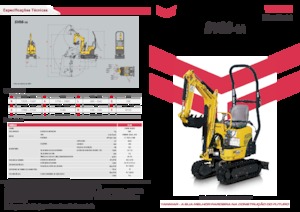 Мини екскаватори Yanmar SV08-1A