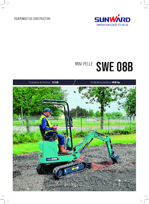 Мини екскаватори Sunward SWE08B