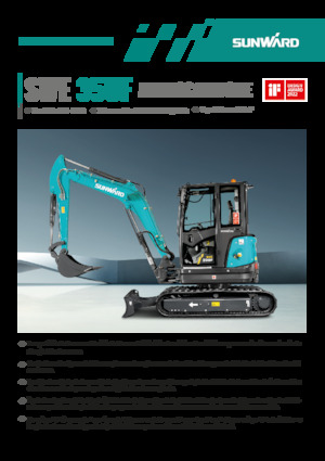 Мини екскаватори Sunward SWE35UF