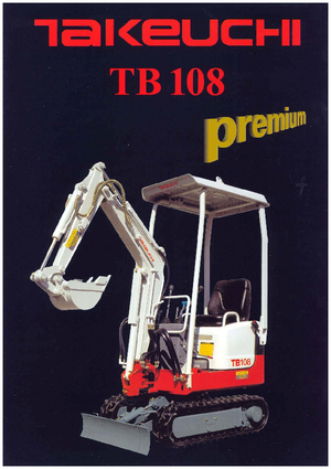 Мини екскаватори Takeuchi TB 108