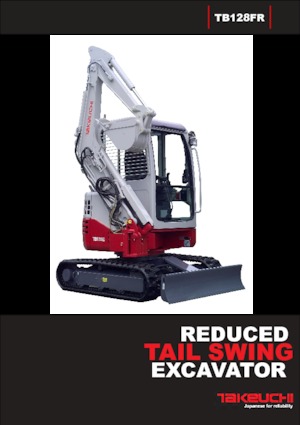Мини екскаватори Takeuchi TB 128 FR