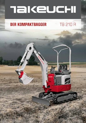 Мини екскаватори Takeuchi TB 210 R