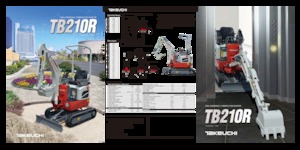 Мини екскаватори Takeuchi TB 210 R