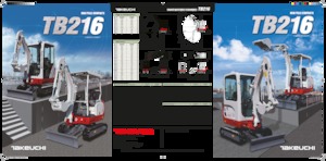 Мини екскаватори Takeuchi TB 216 A