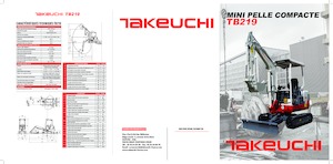 Мини екскаватори Takeuchi TB 219 A