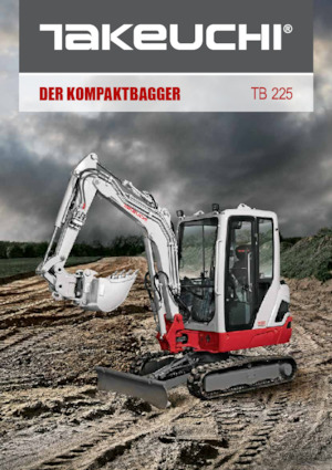 Мини екскаватори Takeuchi TB 225