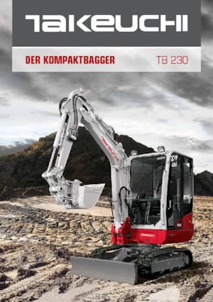 Мини екскаватори Takeuchi TB 230